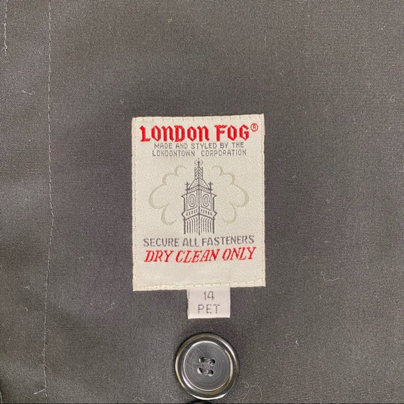 London Fog Classic-Fit Double-Breasted Trench coat - Picture 5 of 10